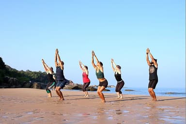 21 Journée en retraite de yoga dans la nature et sur la plage à Agonda, Goa, Inde
